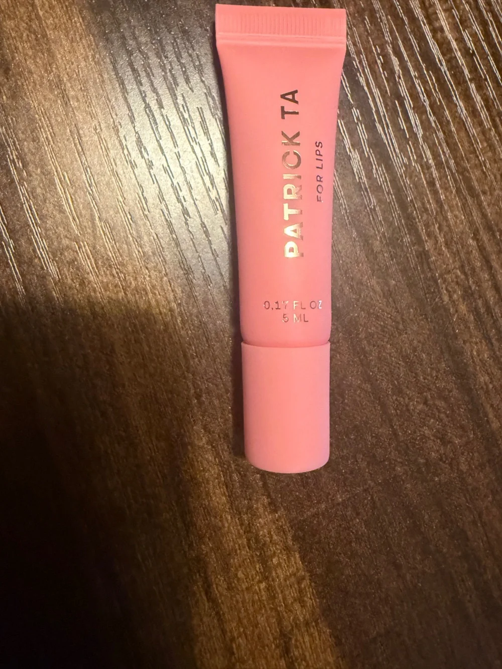 ❤️3/$25 Patrick Ta Major Moisture Smoothing Lip Balm - Pink Salted Caramel
